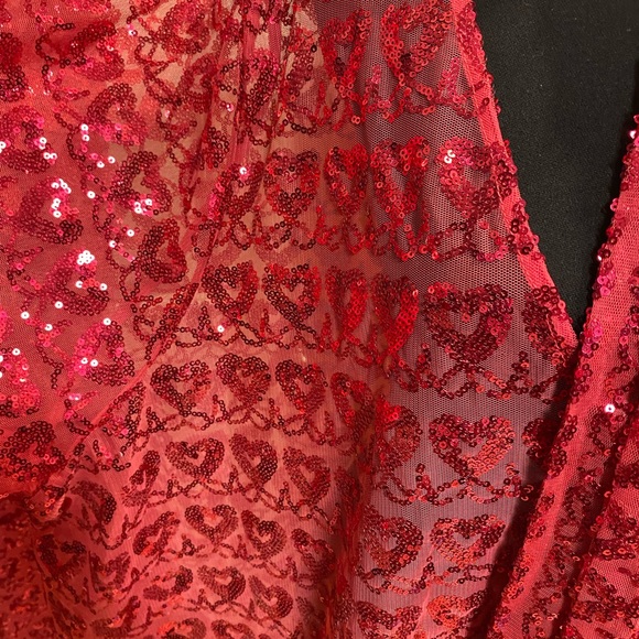 ELOQUII RED PANTSUIT SPECIAL OCCASION  TOP/28 PANTS/ 22 NWT - Picture 11 of 14